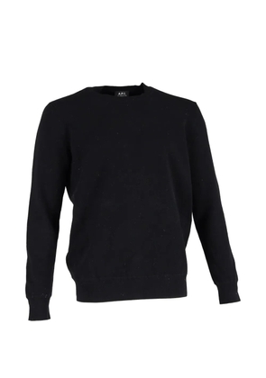 A.P.C. crew-neck wool sweater - Black