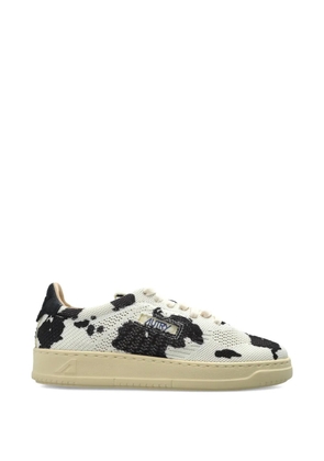 Autry animal-print sneakers - White