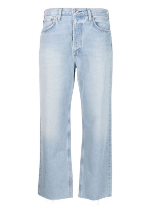 Citizens of Humanity raw-cut hem straight-leg jeans - Blue