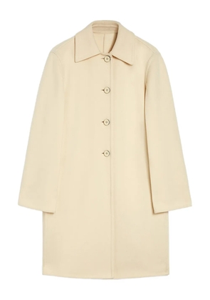 Jil Sander wool coat - White