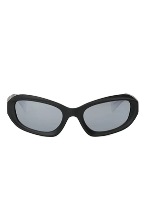 Karl Lagerfeld Jeans geometric-frame sunglasses - Black