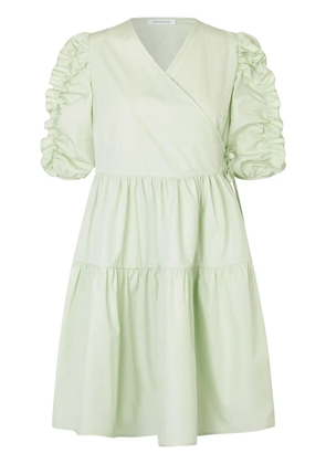Cecilie Bahnsen Vermont cotton midi dress - Green