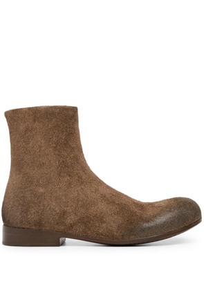 Marsèll Capozucca suede ankle boots - Brown