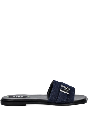 MSGM logo-plaque slides - Blue