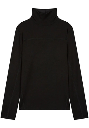 TOMBOY roll-neck long-sleeve T-shirt - Black