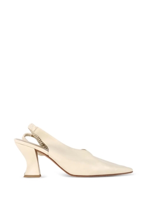 Bottega Veneta Pre-Owned slingback pumps - Neutrals
