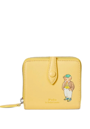 Polo Ralph Lauren bear-print wallet - Yellow