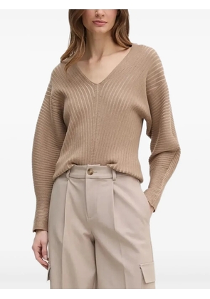 DKNY v-neck sweater - Brown