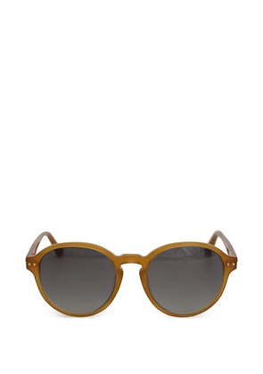 Linda Farrow Luxe round sunglasses - Brown