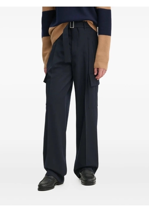 Études Studio belt cargo trousers - Blue