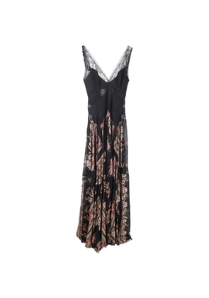 Etro Vintage lace floral dress - Black