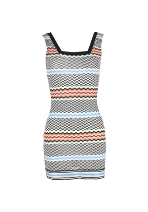 Missoni Pre-Owned square-neck mini dress - Black