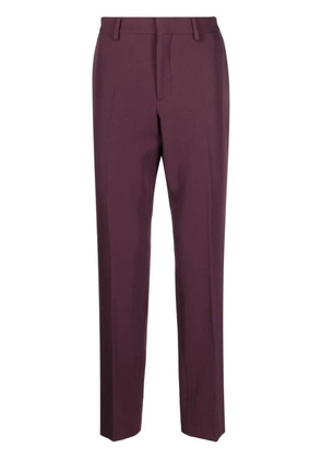 Moschino tailored virgin-wool trousers - Purple
