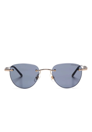 Montblanc rimless sunglasses - Black