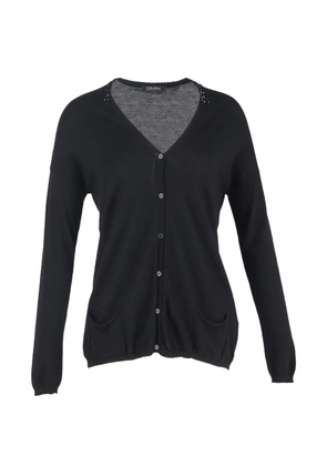 Max Mara embellished buttoned cardigan - Black