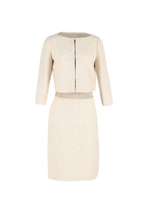 Max Mara tweed suit - Neutrals