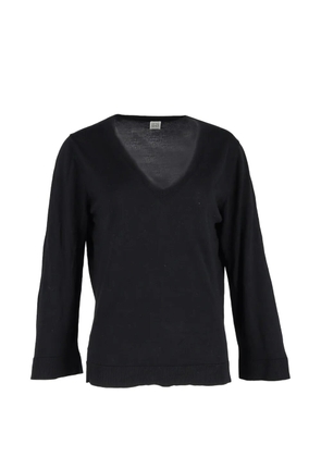 TOTEME V-neck sweater - Black