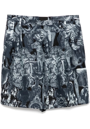 Givenchy Hubert-print bermuda shorts - Blue