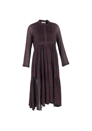 Chloé Vintage cherry-print midi dress - Black