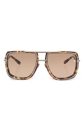 Balmain Eyewear Soldier sunglasses - Brown