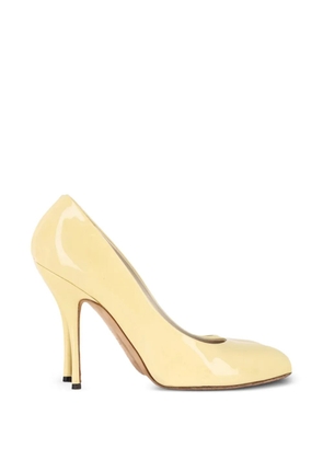Gucci Pre-Owned pointed-toe heeled pumps - Yellow