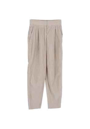 Brunello Cucinelli Vintage wide-leg corduroy trousers - Neutrals