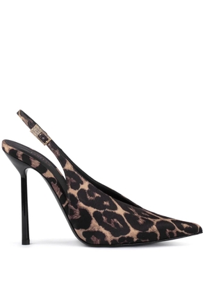 Le Silla 120mm Clivage leather pumps - Black