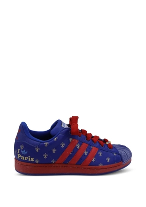 adidas Superstar printed sneakers - Blue