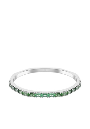 Swarovski Matrix octagon-shape bangle - Silver