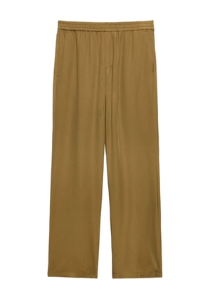 MSGM elasticated-waist trousers - Green