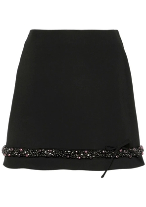 Viktor & Rolf embellished mini skirt - Black