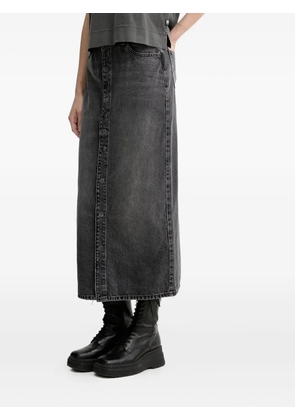 G-Star RAW button-front denim midi skirt - Grey