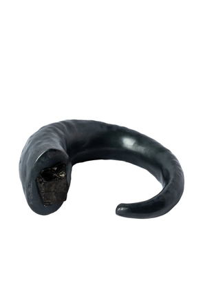 Parts of Four Giant Horn bracelet - Black