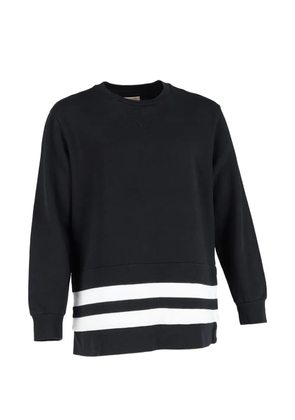 Burberry Pre-Owned stripe cotton sweatshirt - Black