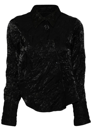 Song For The Mute cropped shirt - Black