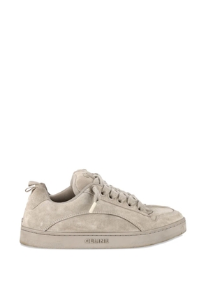 Celine Pre-Owned Huntington suede low-top sneakers - Grey