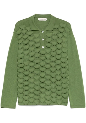 Namacheko Bird Feather sweater - Green