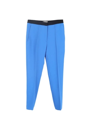 SANDRO concealed-fastening trousers - Blue