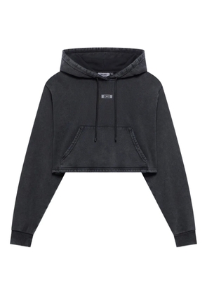 GCDS cotton hoodie - Grey