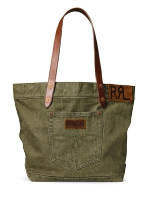 Ralph Lauren RRL medium Olsen tote bag - Green