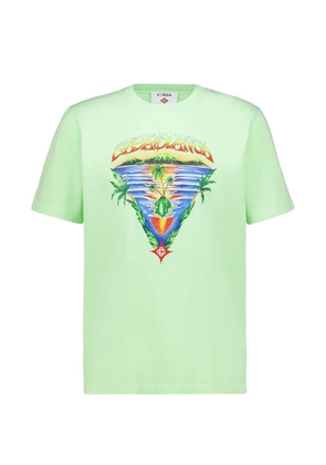 Casablanca Children's Innocence Triangle T-shirt - Green