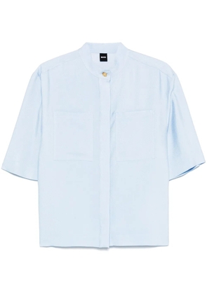 BOSS twill shirt - Blue