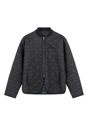 ROUGH. Olive padded jacket - Black
