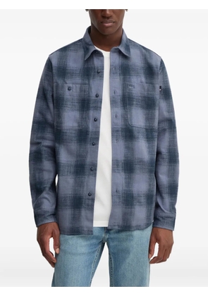 Timberland check pocket flannel shirt - Blue