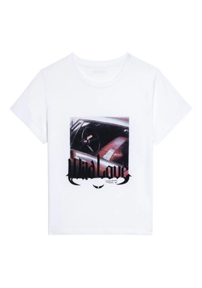 Zadig&Voltaire car-print T-shirt - White