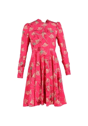 Valentino Garavani Pre-Owned crepe floral print dress - Pink