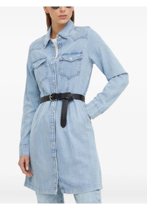 Levi's buttoned pocket denim dress - Blue