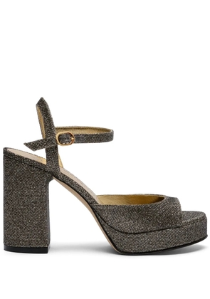 Stuart Weitzman 95mm Dayna II sandals - Black