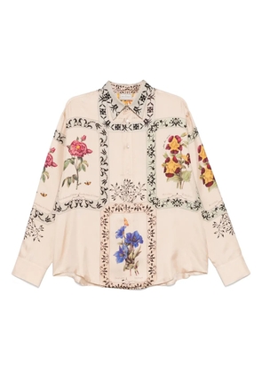 Pierre-Louis Mascia Aloe shirt - Neutrals