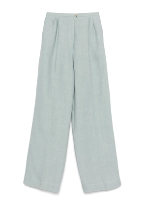 Forte Forte linen darted trousers - Blue
